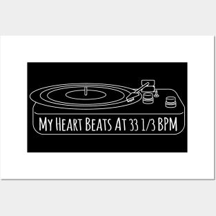 My heart beats at 33 1/3 rpm, Record Collecting, Vinyl Posters and Art